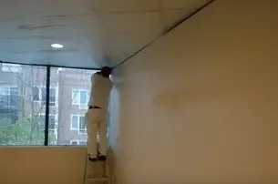 Commercial office painting of an Atlanta corporate suite by Southeast Commercial Services